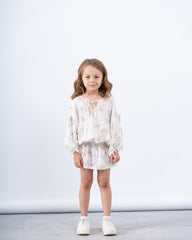 Boho Open-Shoulder Beach Dress