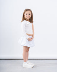 Sparkling Puff-Ball Skirt