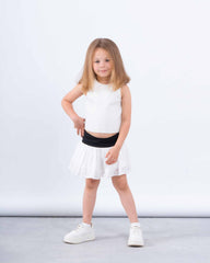 Embroidered skirt