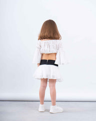 Embroidered skirt