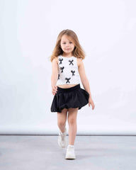 Puff Ball Mini Skirt - Venti