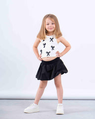 Puff Ball Mini Skirt - Venti