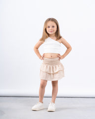 Layered Ruffles Skirt