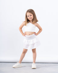 Layered Ruffles Skirt