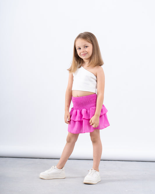 Layered Ruffles Skirt