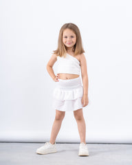 Layered Ruffles Skirt