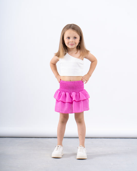 Layered Ruffles Skirt