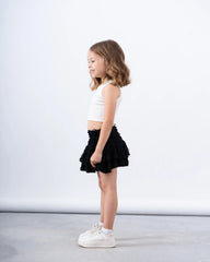 Textured Ruffled Skirt - Venti