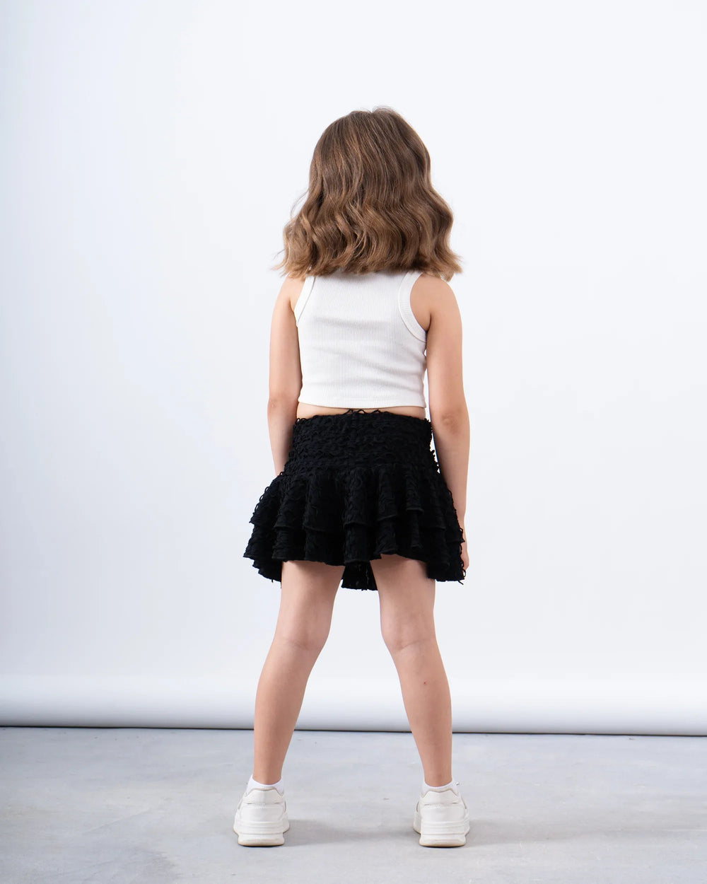 Textured Ruffled Skirt - Venti