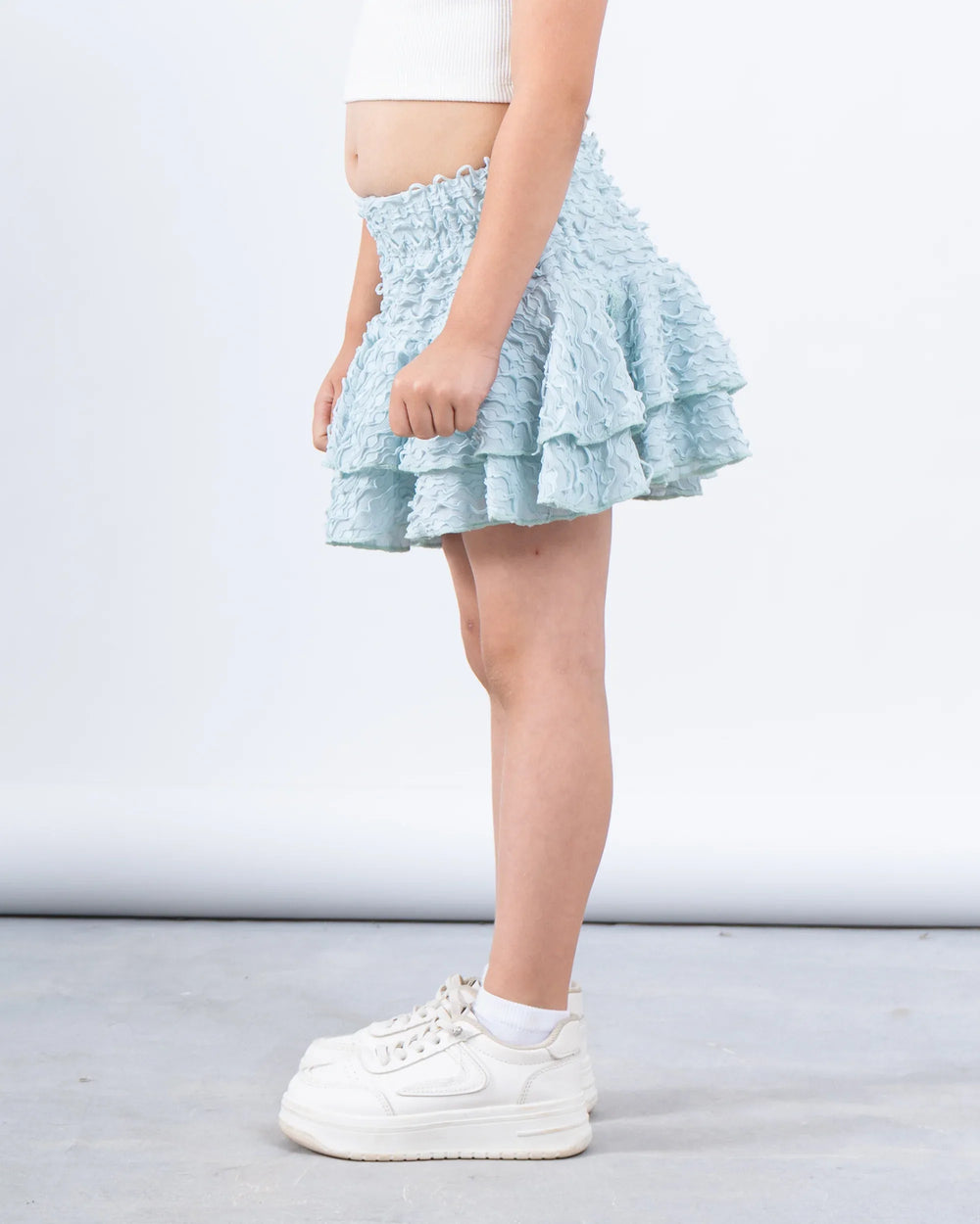 Textured Ruffled Skirt - Venti