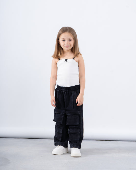 Cargo Washed Sweatpants