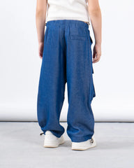 Soft Denim Utility Cargo Pants - Venti