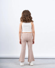 Textured Flared Pants - Venti