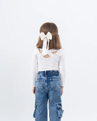 Cross-Back Ribbed Top - Venti