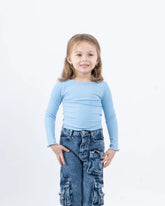 Cross-Back Ribbed Top - Venti