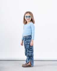 Ribbed Long-Sleeve Top