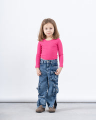 Ribbed Long-Sleeve Top