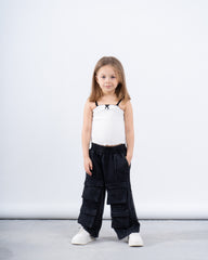 Ribbed Bow Detail top