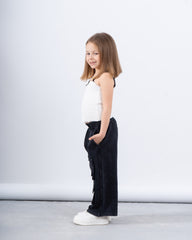 Ribbed Bow Detail top