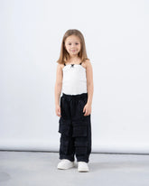 Ribbed Bow Detail top - Venti