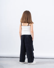 Ribbed Bow Detail top