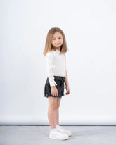 One-Shoulder Bow Sleeve Top - Venti