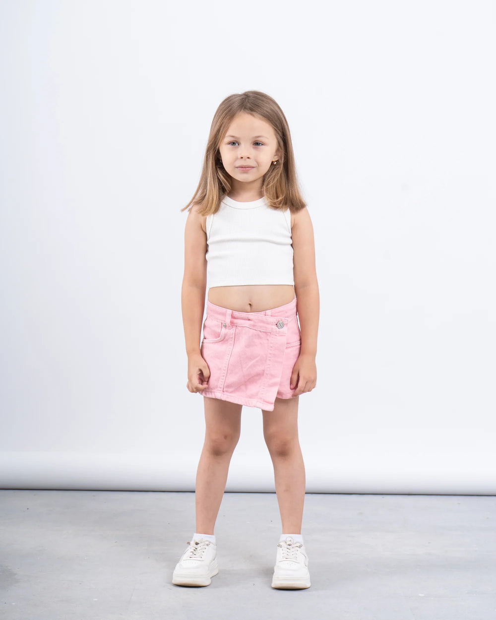 Ribbed Cropped Tank Top - Venti