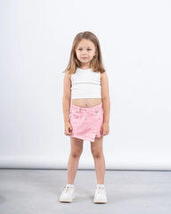 Ribbed Cropped Tank Top - Venti
