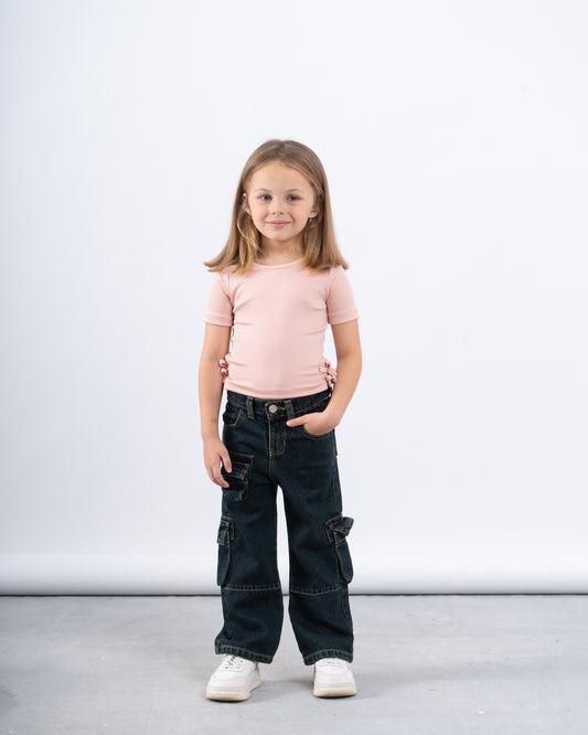 Ribbed Side-Ribbon Top