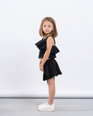 Ruffle Detail Sleeveless Top