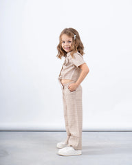 Linen Striped Tie-Front Shirt - Venti
