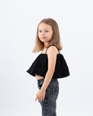 Puffed Crop Top