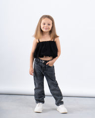 Puffed Crop Top