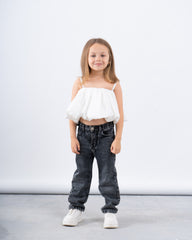 Puffed Crop Top