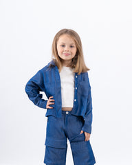 Soft Denim Effect Shirt