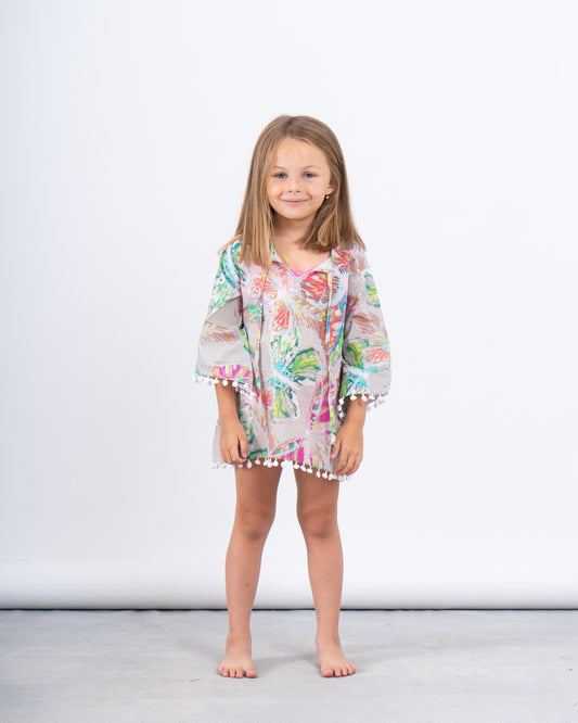 Printed Beachwear Cover-Up