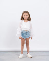 Ruffle Wrap Top - Venti
