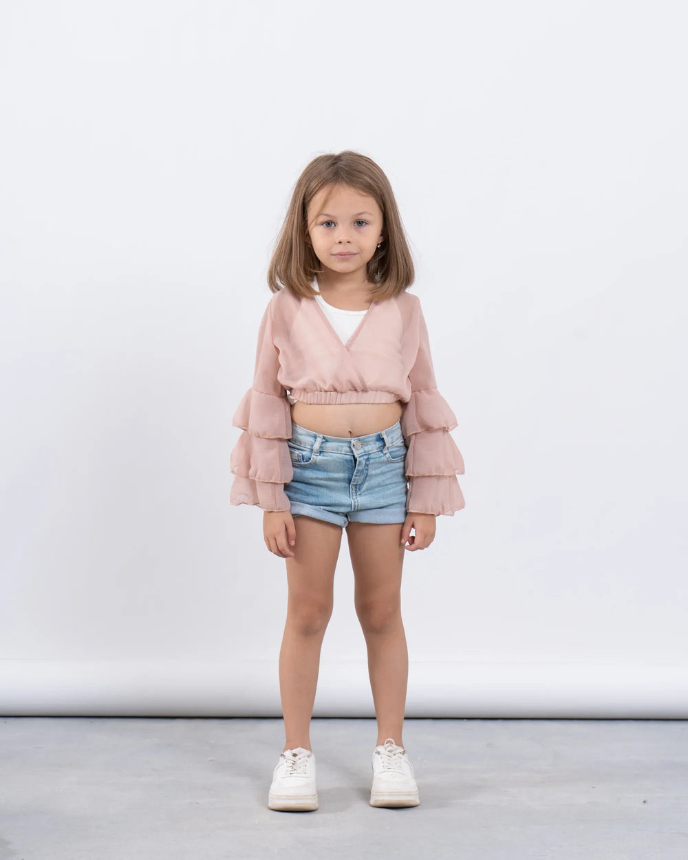 Ruffle Wrap Top - Venti
