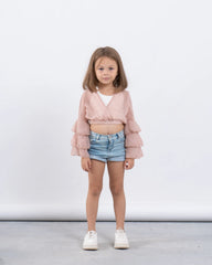 Ruffle Wrap Top - Venti