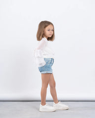 Ruffle Wrap Top - Venti