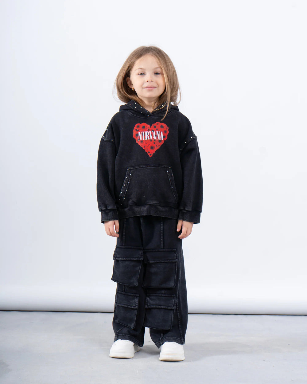 Graphic Studded Hoodie - Venti