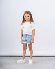 Textured Knit Short-Sleeve Top - Venti