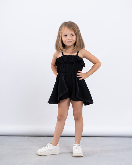 Ruffled Flowy Jumpsuit