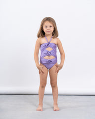 Triple Knot Floral Cutout Swimsuit