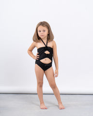 Triple Knot Floral Cutout Swimsuit