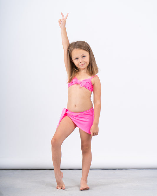 Bow Bikini With Mini Coverup