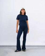 Slim Flared High-Waist Pants - Venti