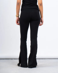 Slim Flared High-Waist Pants - Venti