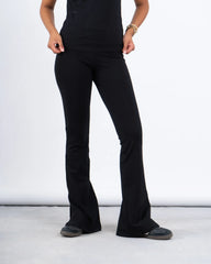 Slim Flared High-Waist Pants - Venti