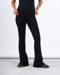 Slim Flared High-Waist Pants - Venti